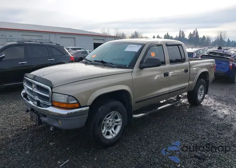 2003 Dodge Dakota Slt из США, поврежденный, VIN 1D7HG48N83S174855